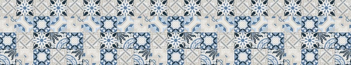 Purion Motiv: Floral blau