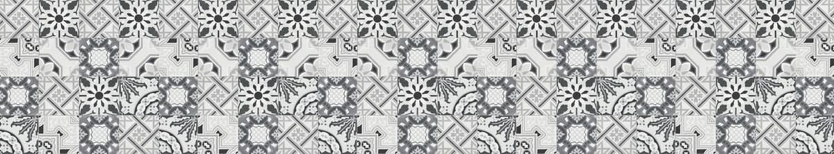 Purion Motiv: Floral grau